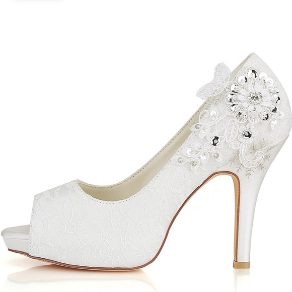 💍Bridal heels New size 10 - Picture 2 of 8